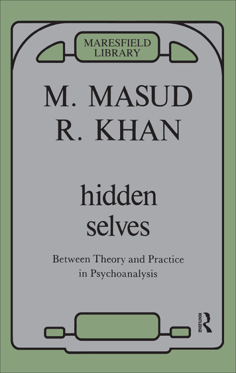 Cover image for book Hidden Selves