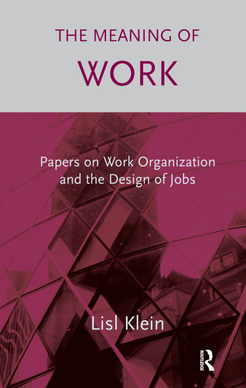 Cover image for book The Meaning of Work
