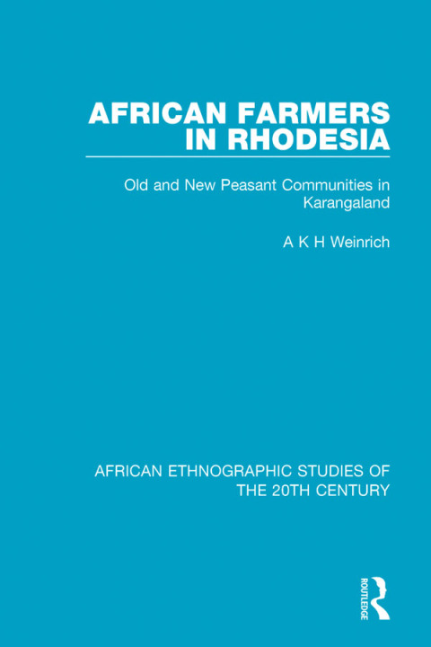 Cover image for book African Farmers in Rhodesia