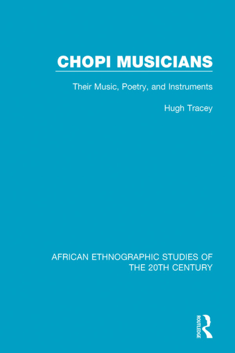 Cover image for book Chopi Musicians
