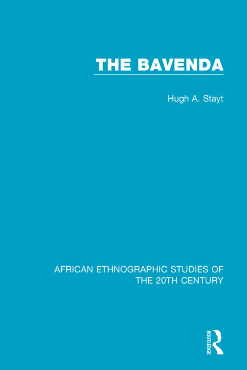 Cover image for book The Bavenda