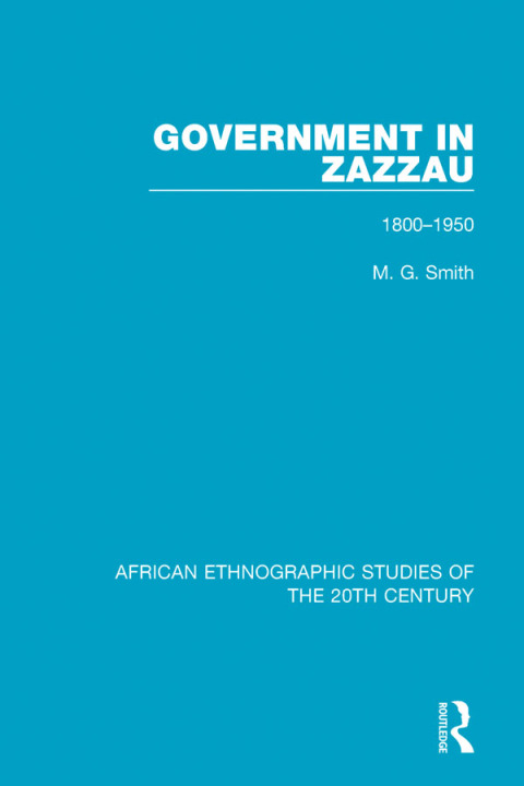 Cover image for book Government in Zazzau