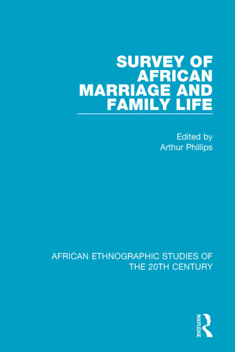 Cover image for book Survey of African Marriage and Family Life