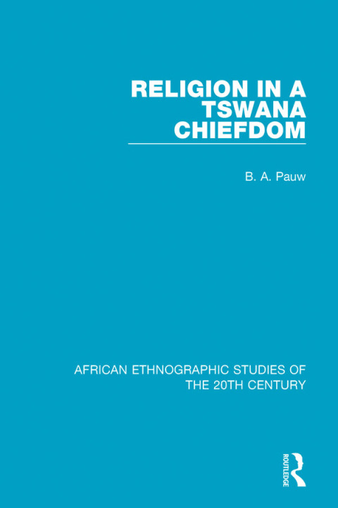 Cover image for book Religion in a Tswana Chiefdom