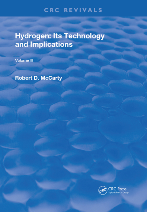Cover image for book Hydrogen: Its Technology and Implication