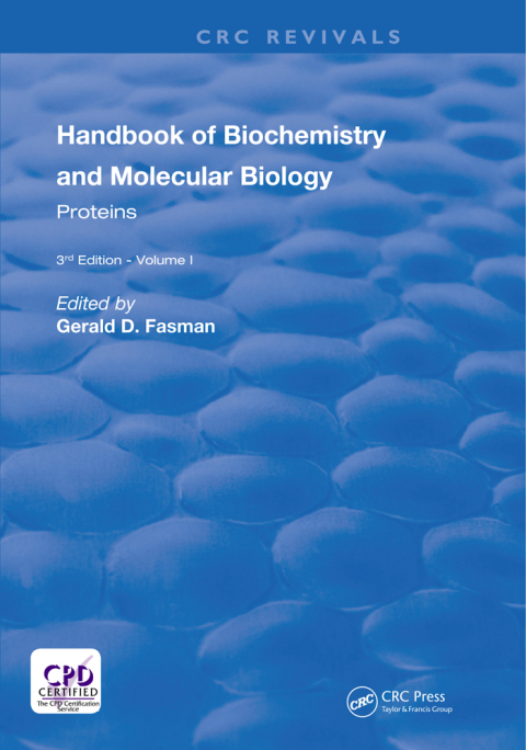 Cover image for book Handbook of Biochemistry