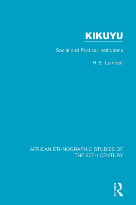 Cover image for book Kikuyu