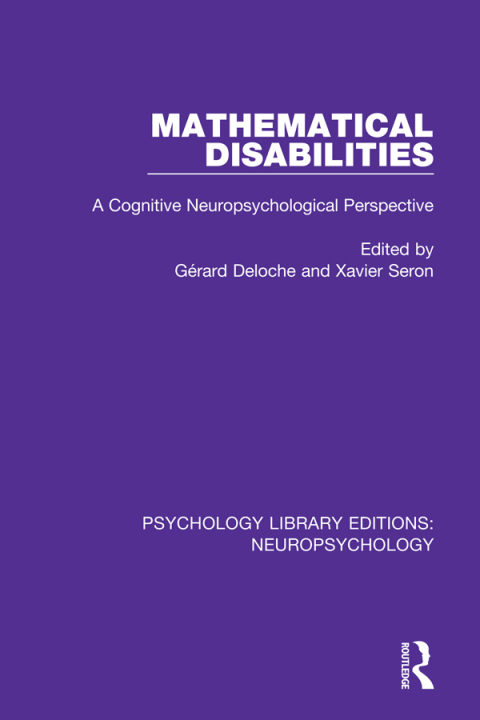 Cover image for book Mathematical Disabilities