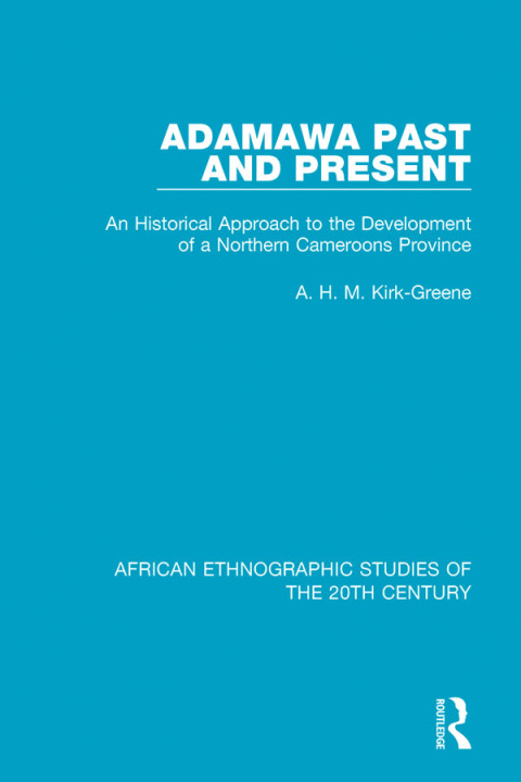 Cover image for book Adamawa Past and Present