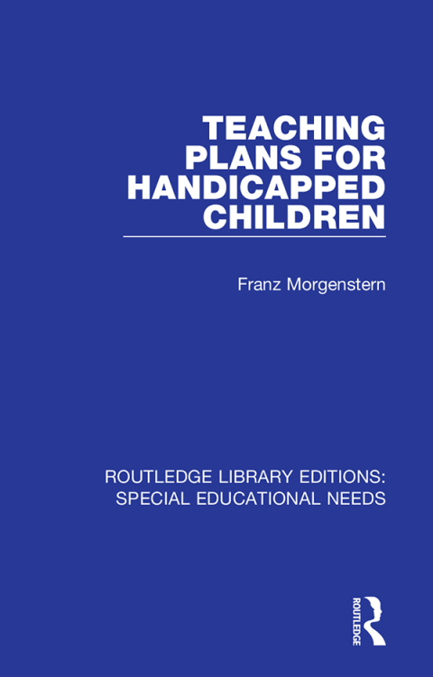Cover image for book Teaching Plans for Handicapped Children