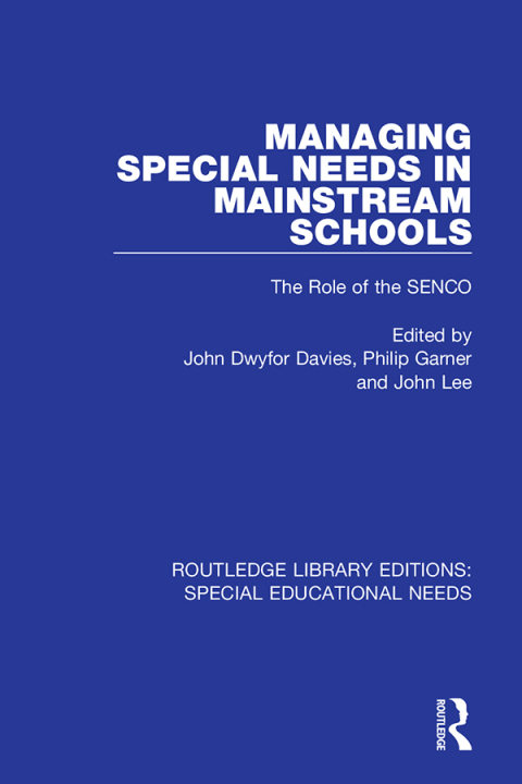 Cover image for book Managing Special Needs in Mainstream Schools