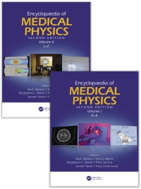 Cover image: Encyclopaedia of Medical Physics 2nd edition 9780367632519
