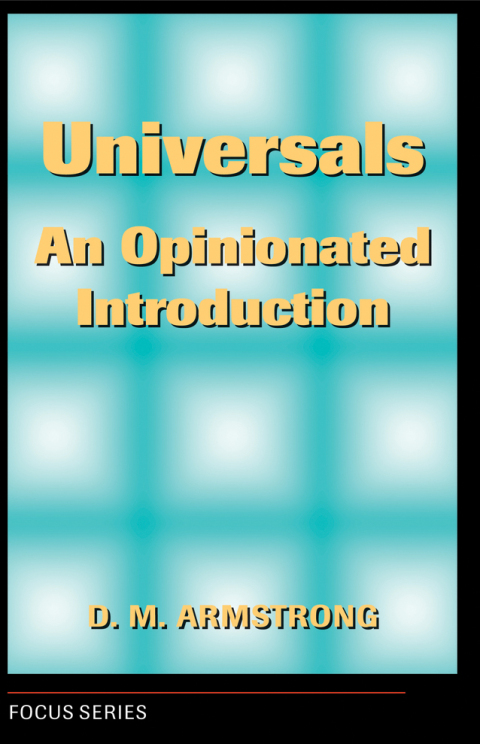 Cover image for book Universals