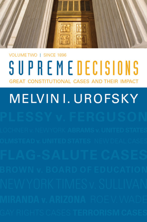Cover image for book Supreme Decisions, Volume 2