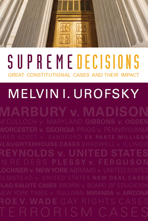 Cover image for book Supreme Decisions, Combined Volume