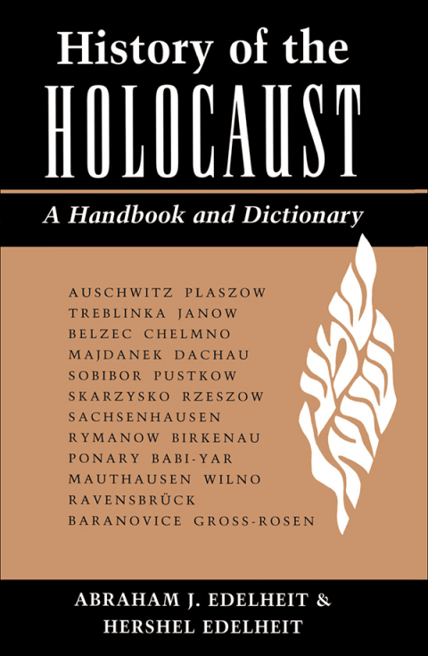 Cover image for book History Of The Holocaust