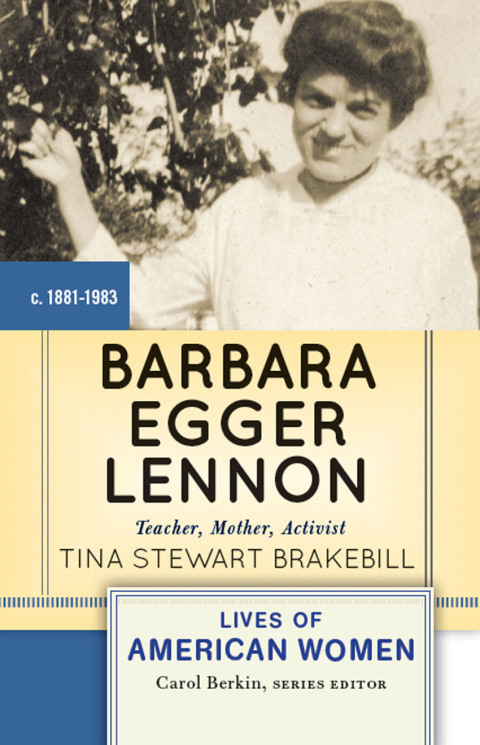 Cover image for book Barbara Egger Lennon