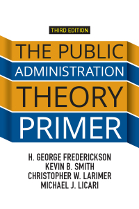 Cover image: The Public Administration Theory Primer 3rd edition 9780813349664