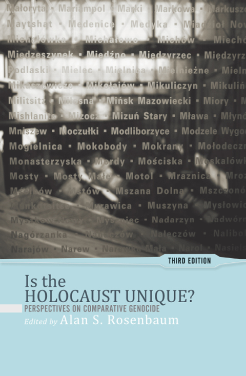 Cover image for book Is the Holocaust Unique?