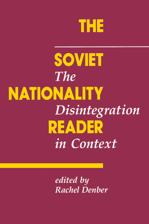 Cover image for book The Soviet Nationality Reader