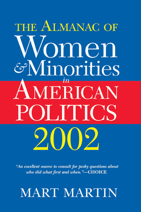 Cover image for book The Almanac Of Women And Minorities In American Politics 2002
