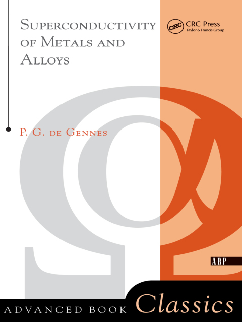 Cover image for book Superconductivity Of Metals And Alloys