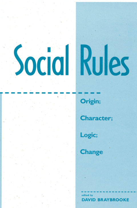Cover image for book Social Rules