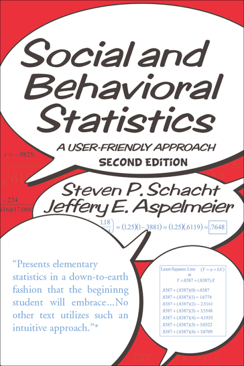 Cover image for book Social and Behavioral Statistics