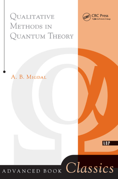 Cover image for book Qualitative Methods In Quantum Theory