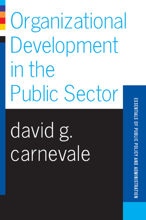 Cover image for book Organizational Development In The Public Sector