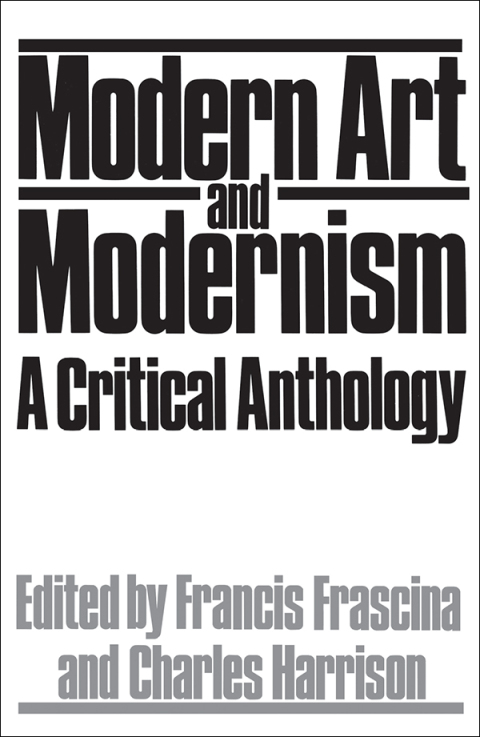 Cover image for book Modern Art And Modernism