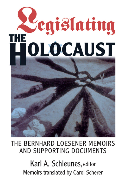 Cover image for book Legislating The Holocaust