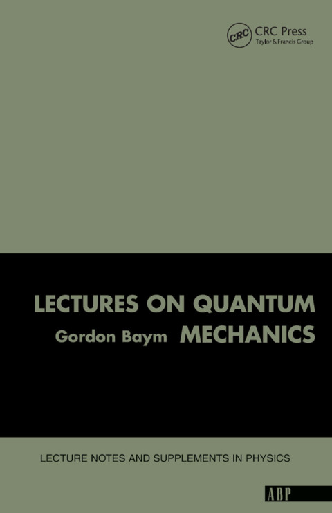 Cover image for book Lectures On Quantum Mechanics