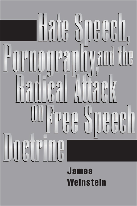 Cover image for book Hate Speech, Pornography, And Radical Attacks On Free Speech Doctrine