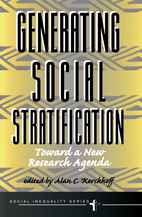 Cover image for book Generating Social Stratification