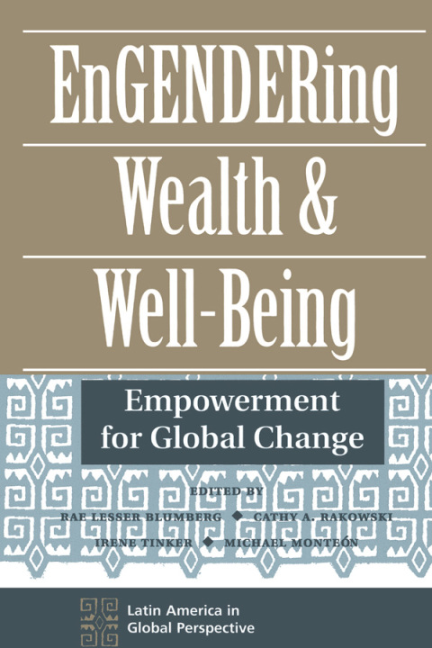 Cover image for book Engendering Wealth And Well-being