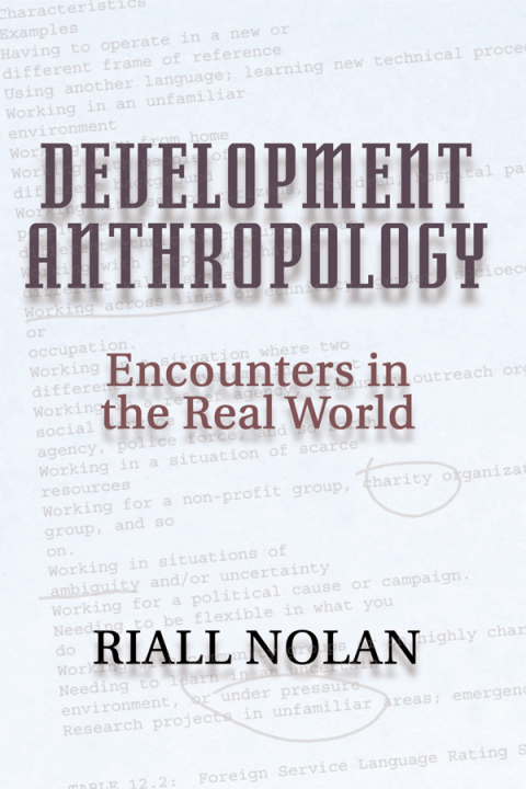 Cover image for book Development Anthropology