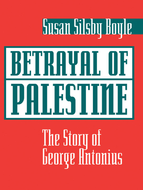 Cover image for book Betrayal Of Palestine