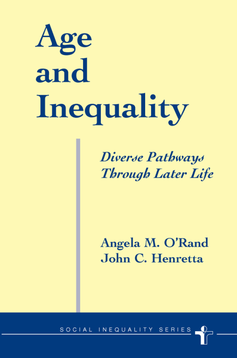 Cover image for book Age And Inequality