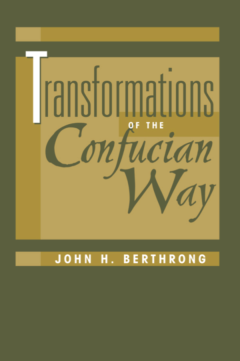 Cover image for book Transformations Of The Confucian Way