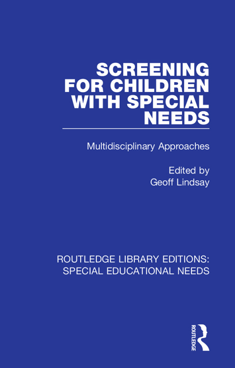 Cover image for book Screening for Children with Special Needs