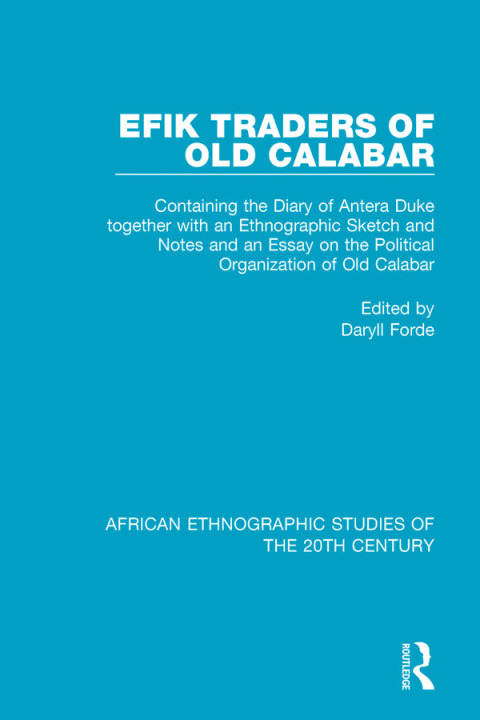 Cover image for book Efik Traders of Old Calabar