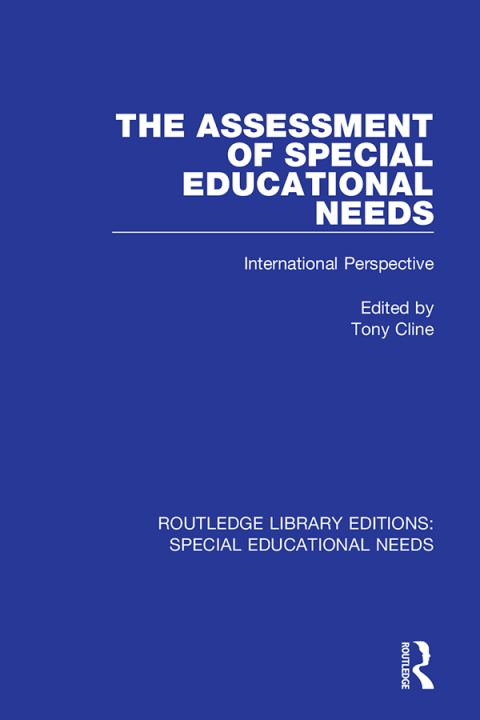Cover image for book The Assessment of Special Educational Needs