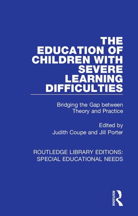 Cover image for book The Education of Children with Severe Learning Difficulties