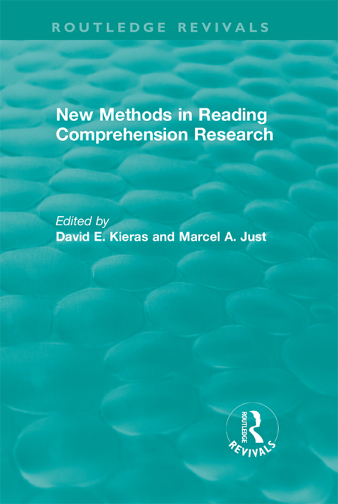 Cover image for book New Methods in Reading Comprehension Research