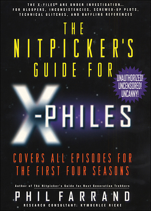 Cover image for book The Nitpicker's Guide for X-Philes