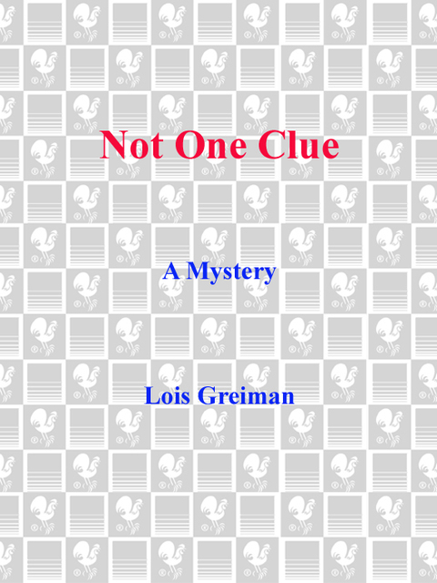Cover image for book Not One Clue