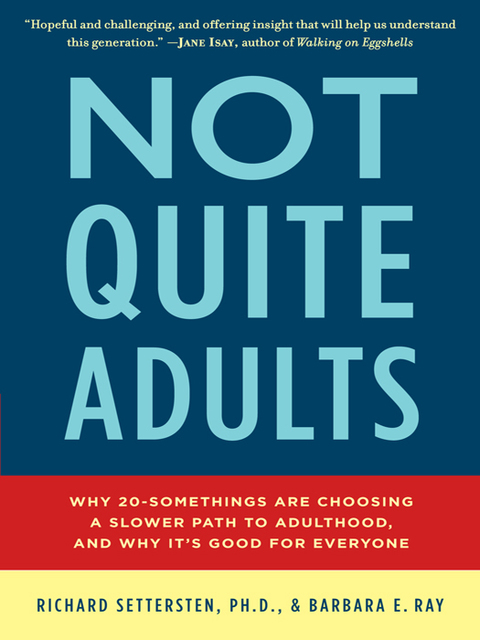 Cover image for book Not Quite Adults