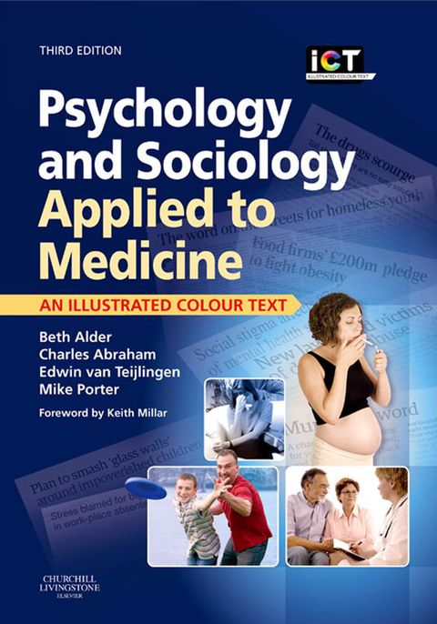 Cover image for book Psychology and Sociology Applied to Medicine