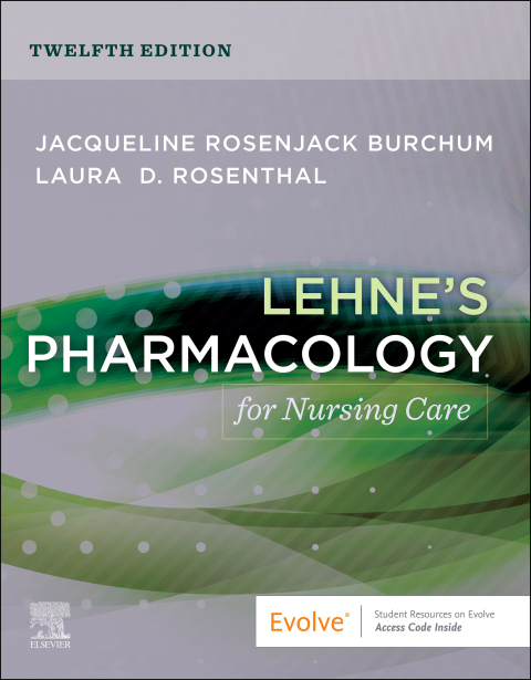 Cover image for book Lehne's Pharmacology for Nursing Care